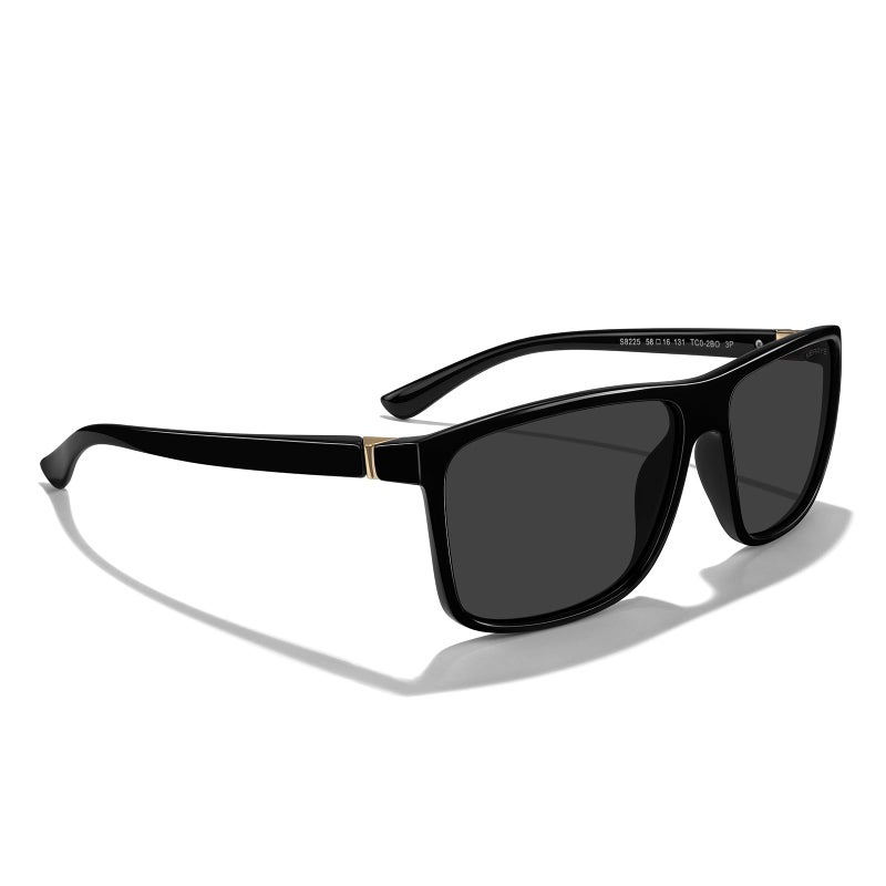 MERRY'S Rectangular Polarized Sports Sunglasses for Men Women Cycling Driving Fishing UV400 Protection S8225 - Image 5